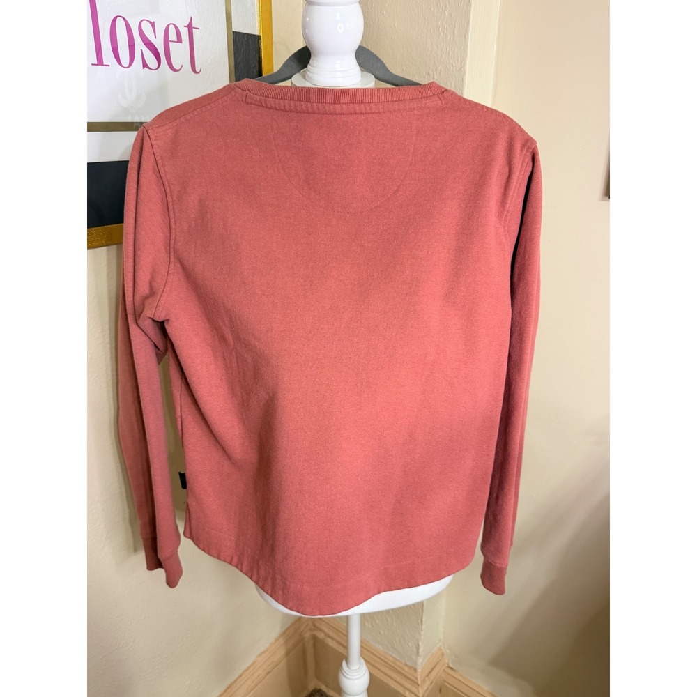 Patagonia Uprisal Crew Sweatshirt Womens Medium Pink Fitz Roy Graphic Pullover - Picture 2 of 3